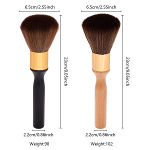 ตัดผมคอหวีแปรงเครื่องสำอางด้ามยาวไนล่อนนู่มาก ผม Solon ประกอบด้วยอุปกรณ์เสริมสร้างความงาม