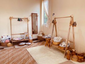 ราวแขวนเสื้อผ้า/แขวนต้นไม้/ ผ้าเช็ดตัว สไตล์มินิมอล