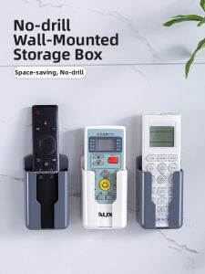Wall-mounted Remote Control Storage Organizer
