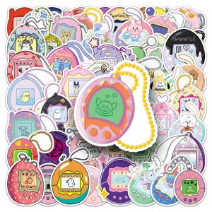 50-100PCS Cartoon Virtual Pet Graffiti Stickers Waterproof Decorative Stickers for Stationery Notebooks Skateboards