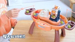 Spin&Water Go Finishing Activity Play Table With Music Story Summer Outdoor Toys for Toddler Boys Girls