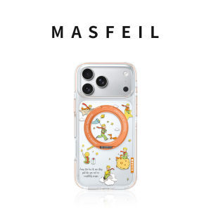 MASFEIL | Magnetic iPhone Case with Stand Transparent Premium
