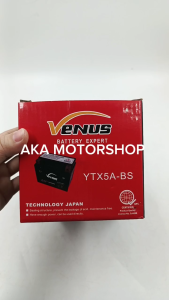 LTC Venus YTX5A-BS Battery for Motorcycle - Reliable Power Supply
