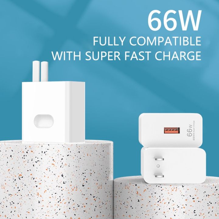 100 Original Huawei Charger Cable 66W Super Charger Adapter for Huawei