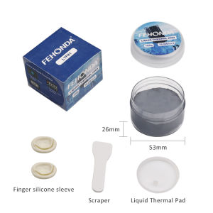 18W/Mk Laptop Thermal Putty Fehonda LTP81 Liquid Thermal Pad 12g 50g 100g Thermal Putty For Pc Vga Gpu Cpu