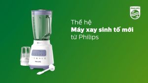 Máy xay sinh tố Philips HR2221 ( Cối nhựa ) - HR2222 ( Cối thủy tinh ) - Philips HR2223