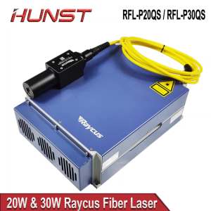 HUNST RFL-P20QS/30QS Raycus 20W 30W Q-switched Pulse Fiber Laser Source 1064nm Module For Metal Marking and Engraving Machine