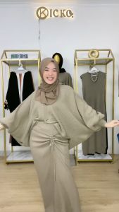 Rok Span Serut Rajut Halus Premium By Icko Outfit