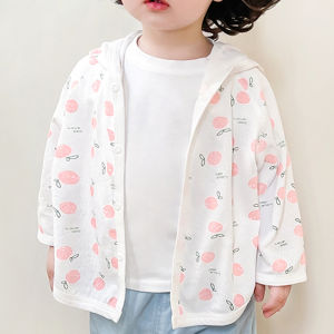 Baby Sun Protection Clothes Cotton Lightweight Air Conditioned Summer Outfits for Boys And Girls Childrens Skin Clothes