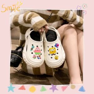 Pishops  ราคาถูก รองเท้าแตะหัวโต2024  พื้นหนาพิเศษ สวมใส่สบาย ใส่ได้ทุกโอกาส แมทช์เข้ากับทุกการแต่งตัว รุ่นนี้ใครไม่มีถือว่าเอ้าท์น้าบอกเ