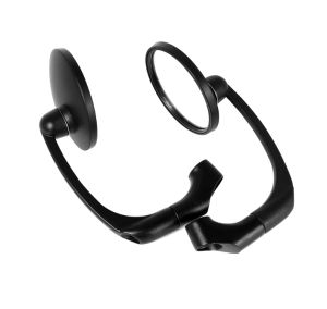 กระจกมอเตอร์ไซค์ กระจกกลม ทรงนโปเลียน สามารถปรับได้ สีดำ กระจกมองข้างมอเตอร์ไซค์ กระจกแต่งมอเตอร์ไซค์ กระจกแต่ง กระจก กระจกมอเตอร์ไซค์ ทรงกลม กระจกมอไซค์ - Lazada