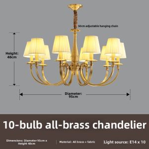 GELAIYA | Retro Atmosphere Light Full Copper