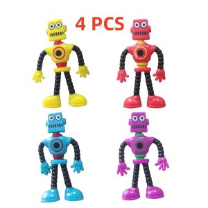 Meade | Wire Robot Fidget Toy Twistable Poseable Bendable Creative Funny Unique Novelty Stress Relief Desktop Decor Home Office Gag Gift