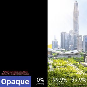 CHUSHE | Sunproof Insulation Full Blackout Anti-Peeping Window Film