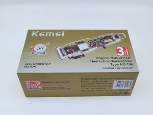Kemei KM-NG108 / Alat Cukur Rambut Transparan LCD Display Ori KM NG108