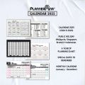 Set Kalendar 2025 Desk Calendar Table Calendar 2025 Malaysia Brunei Singapore Home Office Deco Planning Calendar 2025 Kalender Murah Kalendar Cantik Gift Set. 