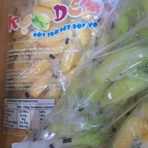 [ HOT NEW ] 500G Kẹo Dẻo Lột Vỏ Vị CHUỐI XANH CHUỐI CHIN Đại Long