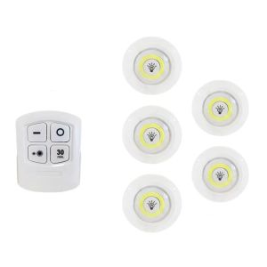 Đèn LED Đọc Sách Không Dây Có Thể Điều Chỉnh Độ Sáng Điều Khiển Từ Xa Đèn Ngủ Cho Tủ Quần Áo Tủ Quần Áo Cầu Thang Nhà Bếp Phòng Tắm - Đèn Trang Trí Dưới Tủ