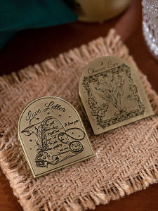 Chaoyu Vintage Journal Clip Good-looking High-Grade Metal Book Holder Multi-Functional Ticket Clips Folder