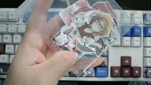 CÔ BẠN GÁI MÀ MÌNH THÍCH LẠI QUÊN MANG KÍNH MẤT RỒI - Set 10/15 Sticker Ai Mie anime/manga Suki na Ko ga Megane wo Wasureta / The Girl I Like Forgot Her Glasses hình dán trang trí siêu đẹp chống nước chống xước