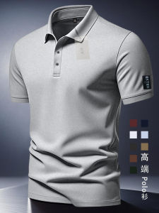 Áo Thun Polo Nam Tay Ngắn Nhanh Khô Thời Trang Công Sở Thường Ngày Cổ Tròn Mùa Hè Mới Về Chất Liệu Cotton Polyester Spandex