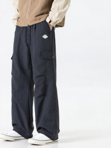 Warrior | Summer Mens Cargo Pants Ice Silk Loose Fit Trousers