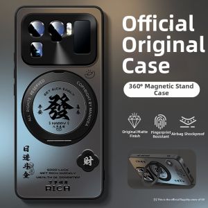 All-round Protective Xiaomi 11Ultra Case With Magnetic Rotating Stand Acrylic
