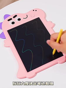 กระดาน วาด รูป เด็ก ลบได้ ขนาดใหญ่ กระดานวาดภาพลบได้ แผ่นวาดภาพ กระดาน ลบได้ 10 นิ้ว LCD Writing Tablet กระดานLCD ABS