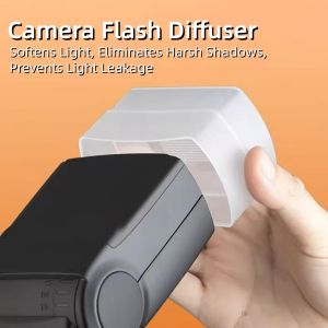 Universal Camera Flash Diffuser for Godox V1 Lux Junior TT600 TT685 II TT685II V850 V850II V850III V860 V860II V860III Speedlite