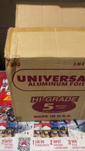 Universal Aluminum Foil 5 Meters - Ideal for Cooking and Preserving - Disposable Cookware