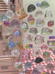 3D Decals Stickers Diamante Rhinestone Cartoon Princess Bé Gái Decorative Adhesive Toys Crystal Diamond 3D Decals Stickers