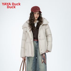 YAYA | Short Quilted Down Jacket Warm