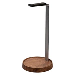 NORDIC MORE | Headset Storage Stand Walnut Wood Aluminum Alloy