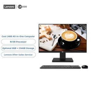 Lenovo | All-in-One Home Office Computer Ultra-thin Supports Wall Mounting