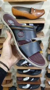Sandal Selop Pria Kulit Sandal Pria Kulit Sandal Kulit Insol Pria Sandal Pria Dewasa