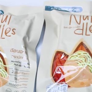 Nutles บะหมี่เส้นอัลมอนด์ 40 กรัม ไร้แป้ง คีโต Almond Noodle Keto Clean