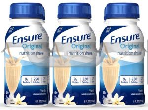 Ensure vanilla shakes 237mlpack of 6 expiry 9/2026