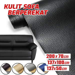 Kulit Sofa Langsung Tempel Meteran Penambal Kursi Sobek Serbaguna