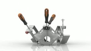 Kẹp góc vuông cao cấp1 Tay Cầm Ê Tô Vuông Góc 1 Tay Cầm Vam Vuông Góc 90 Độ loại lớn