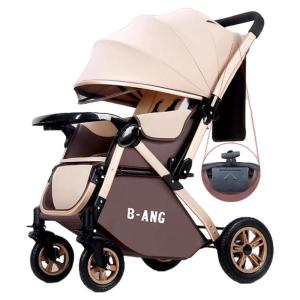 WEIJIA | High Viewpoint Foldable Shock Absorbing Lightweight Baby Stroller