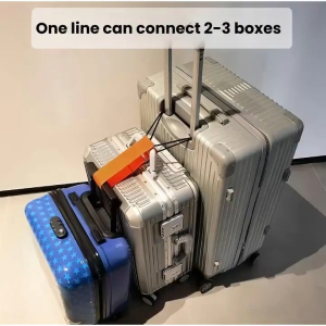 1 PC Durable Nylon Luggage Packaging Straps Lightweight Elastic Rope for Secure Travel