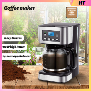 1.5L American drip coffee maker with 24-hour advance heating and insulation function 950W