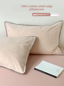 Washed Cotton Pillowcases Pure Cotton Home Use Pillow Covers 48cmx74cm Single Person Pillow Core Inner Case Universal