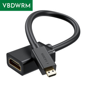 Micro HDMI cable 4K 60Hz Bi-direction HDMI to Micro HDMI 2.0 cable adapter for Raspberry Pi 5/Pi 4/GoPro Hero 7 6/laptop Tablets