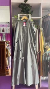 Baru Rauna Gamis Muslimah RK 205 Bahan Cotton 50s Rauna Gamis Jumbo 205 Premium