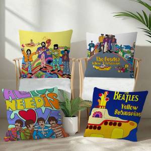 Classic Band The Beatles Pillow Anime Pillow Sofa Bed Head Pillow Cover Cushion Cover Fashion