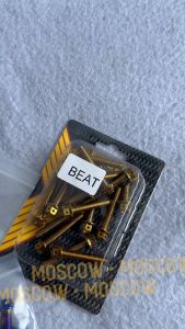 BAUT PROBOLT CVT HONDA BEAT SCOOPY VARIO 110 CHROME BIRU TWOTONE GOLD / BAUT CVT BEAT CROM NON FLOWER MOSCOW VARIASI MOTOR HONDA BEAT SCOOPY VARIO