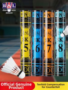 RSL | Indoor & Outdoor Durable Competition & Training Shuttlecock 12pcs