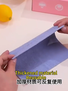 10 PCS Disposable Microfiber Cloth Super Absorbent And Quick Drying Dry Wet Use Cleaning Cloth Home Kitchen Cleaning Cloth