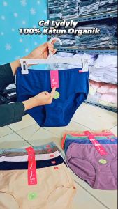 Cd Wanita Lydyly Ld 011 Maxi isi 3 - 6 Pcs | Celana Dalam Wanita Lidily Bahan Katun